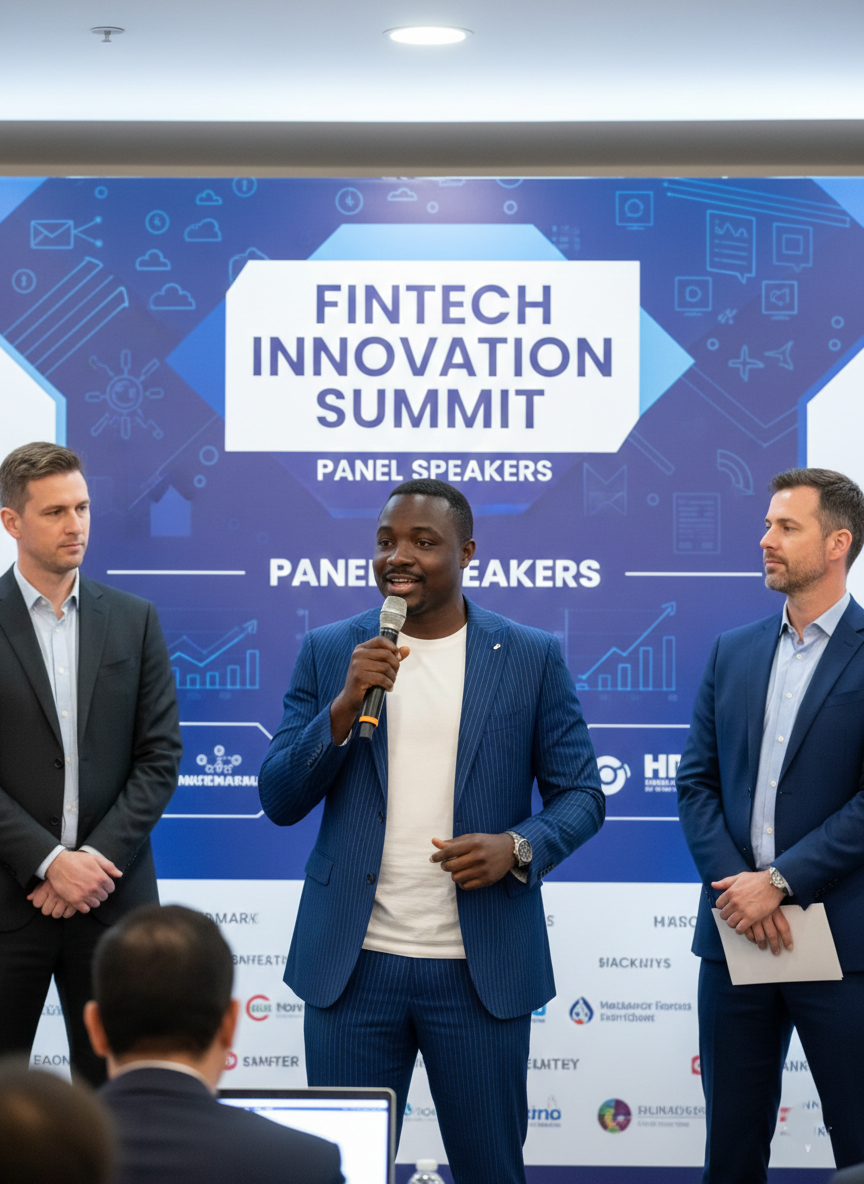Hansroy at Fintech Conference